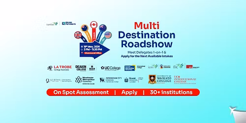 Multi-Destination Roadshow 2026 @ Eduko Dhanmondi