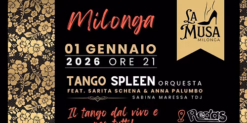 Milonga La Musa \u2013 Gran Festa di Inizio Anno