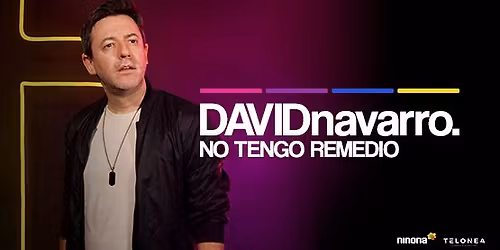 \ud83c\udfa4 David Navarro llega a Barcelona con \u201cNo tengo remedio\u201d el 23 de Octubre