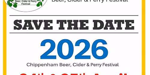 33rd Chippenham CAMRA Beer, Cider and Perry Festival 2026