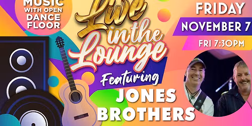 JONES BROTHERS live at Bay Soldiers November 7