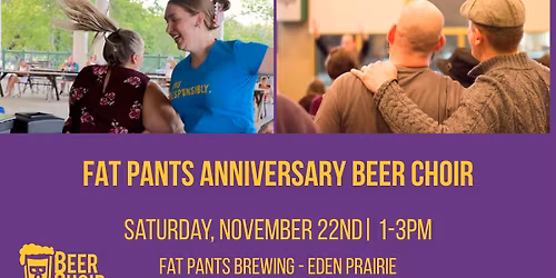 Fat Pants Brewing Beer Choir!