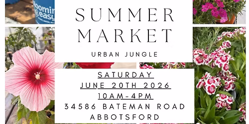 Summer Market - Urban Jungle