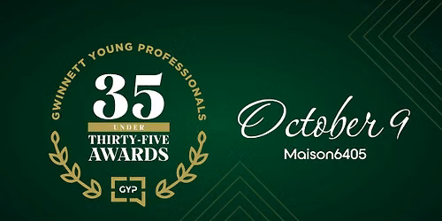 Gwinnett Young Professionals 35 Under 35 Awards 2026