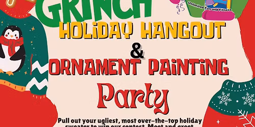The Grinch's Holiday and Ornament Paining Party