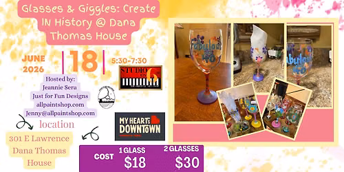 Giggle & Glasses at Dana Thomas House