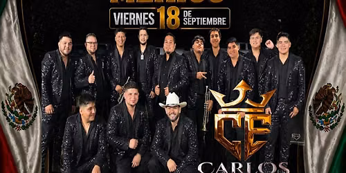 NOCHE DE BANDA- C\u00d3DIGO NC x CARLOS Y EXCLUSIVO- THE GRAND GSO- FRI\/SEP\/18TH