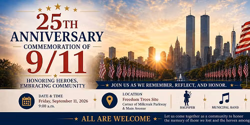 25th Anniversary Commemoration of 9\/11