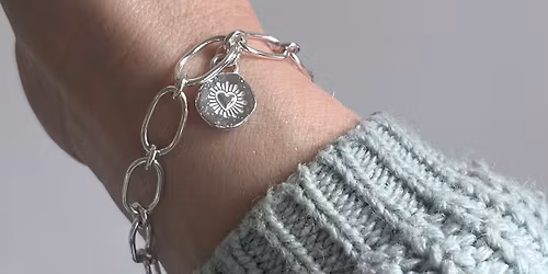 Silver Paperclip Chain Bracelet Workshop