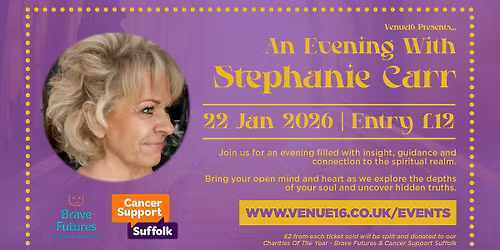 An evening with Stephanie Carr 