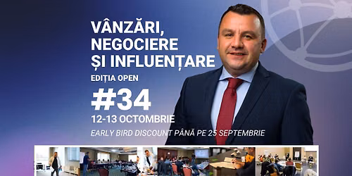 V\u00e2nz\u0103ri, Negociere \u0219i Influen\u021bare \u2013 Edi\u021bia Open #34