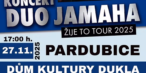 Koncert DUO JAMAHA & hos\u0165 Marta Van\u010dov\u00e1 - Pardubice