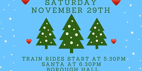 🎄 West Conshy Tree Lighting & Toy Drive 