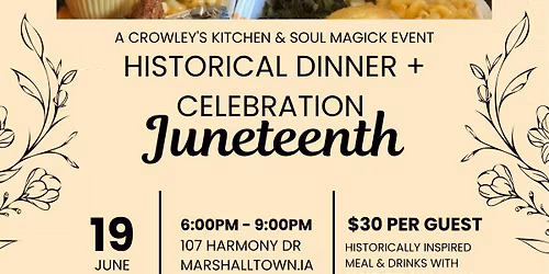 Juneteenth: Dinner & Celebration