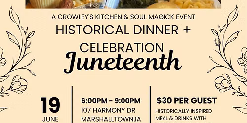 Juneteenth: Dinner & Celebration