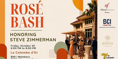 Ros\u00e9 Bash | Honoring the Legacy of Steve Zimmerman