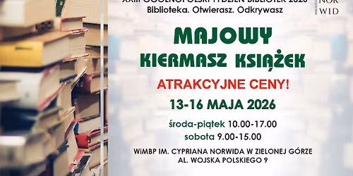 Majowy Kiermasz Ksi\u0105\u017cek