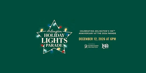 2026 Arlington Holiday Lights Parade Application