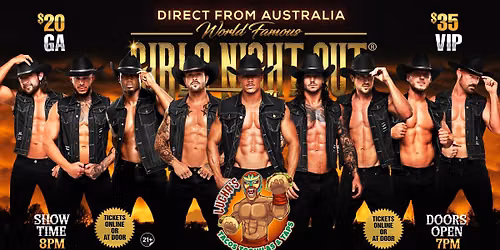Sep 14th: Alamosa, CO - GIRLS NIGHT OUT\u00ae AUSTRALIAN TAKEOVER at Lucha's Tacos