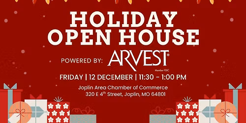 Holiday Open House powered by Arvest Bank