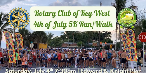 Rotary Club of Key West 4th of July 5K Run\/Walk