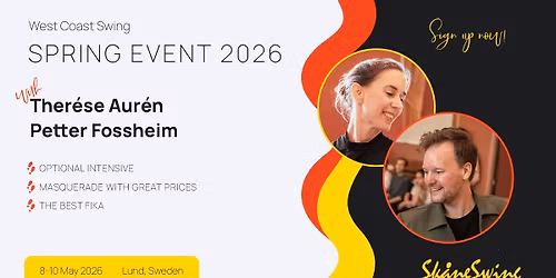 West Coast Swing Weekend with Ther\u00e9se Aur\u00e9n & Petter Fossheim