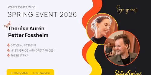 West Coast Swing Weekend with Ther\u00e9se Aur\u00e9n & Petter Fossheim