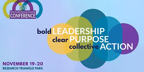 2025 Conference for North Carolina's Nonprofits