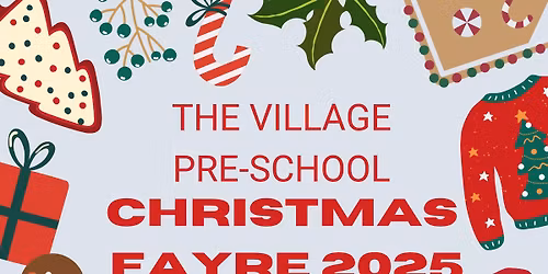 The Village Pre-School Little Eaton Christmas Fayre
