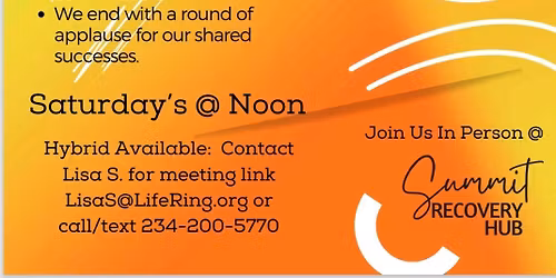 LifeRing Secular Recovery Meeting