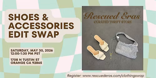 Shoe & Accessory Edit Swap By Rescued Eras