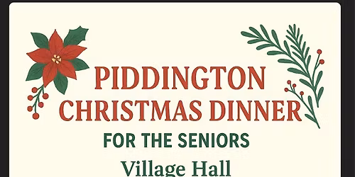 Piddington Seniors Dinner