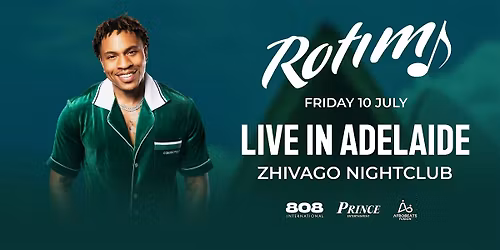 Rotimi live in Adelaide