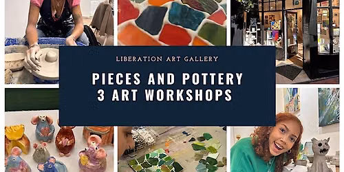 Pieces & Pottery Art Workshop Package!