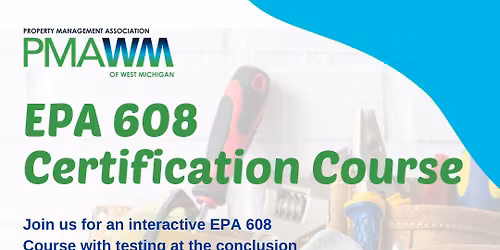 PMAWM EPA 608 Certification Course