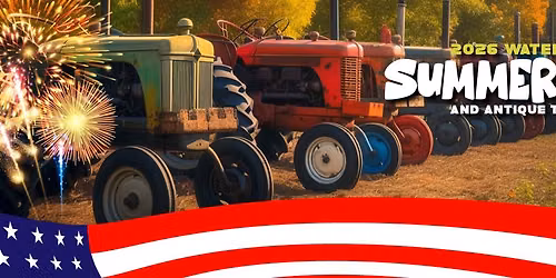 2026 Waterman Lions Summerfest and Antique Tractor Show