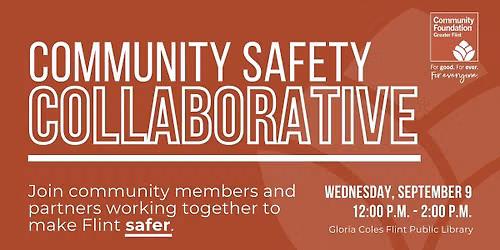 September Greater Flint Community Safety Collaborative Meeting