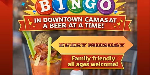 **Bingo - Every Monday @ ABAAT!**