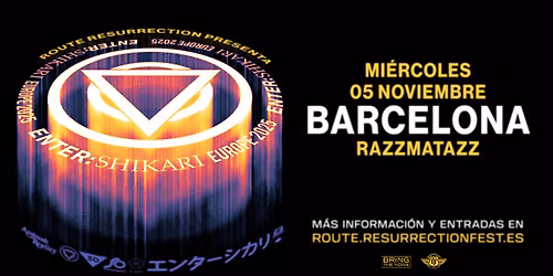 Route Resurrection: Enter Shikari (Barcelona, 2025)