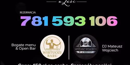 SYLWESTER 2025\/2026 \u2013 NAJLEPSZA ZABAWA W G\u0141OGOWIE! \ud83c\udf89