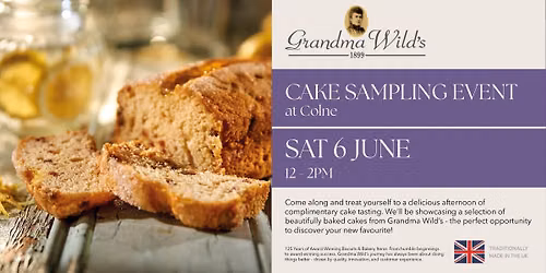 Grandma Wild's Cake Sampling at Colne