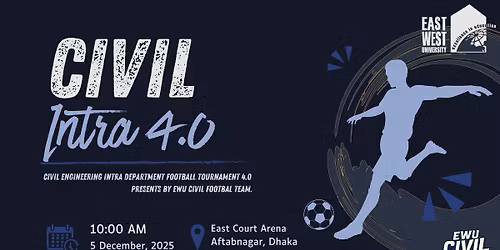 CIVIL ENGINEERING INTRA DEPARTMENT FOOTBALL TOURNAMENT 4.0.