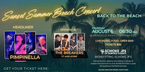 Schoke JFS Summer Sunset Beach Concert