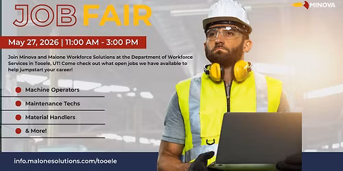 Job Fair in Tooele, UT!