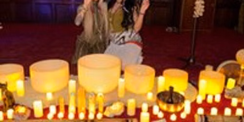 Candlelit Full moon meditation & sound healing ceremony