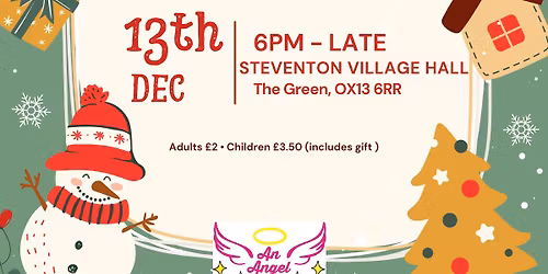 An angel of Gracie Christmas Disco