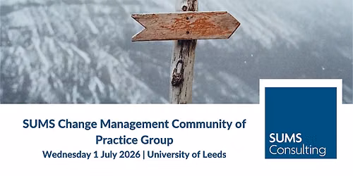 SUMS Change Management Community of Practice Group