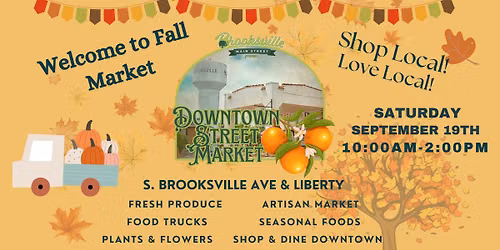 Downtown Street Market- September 2026