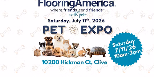 FREE - 5th Annual Pet Expo in Clive