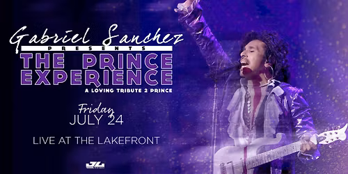 The Prince Experience starring Gabriel Sanchez at Live at the Lakefront